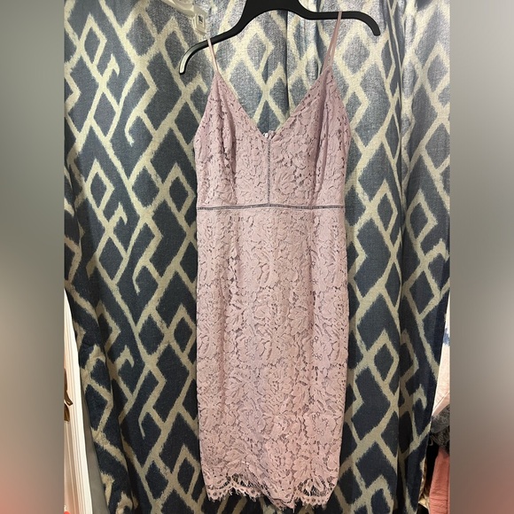ASTR the label Lilac Lace Dress Size L - Picture 1 of 6